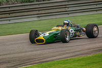 F1 Masters GP at Barber Motorsports Park, 3/4 pan of Lotus 49 Raced By Jim Clark in 1967