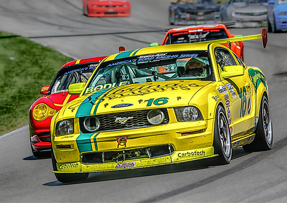 TransAm Mustang at Mid-Ohio Sports Car Course