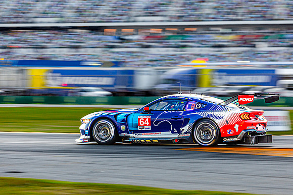 Side Pan of GT3 Mustang, Daytona 24hr