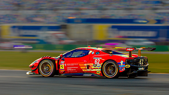 Ferrari at Sunset, Daytona 24 Hours