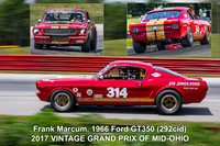 #314 Frank Marcum, 1966 Ford GT350 (292cid)