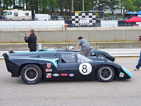 Lolas on the CanAm grid at the Mitty 2013