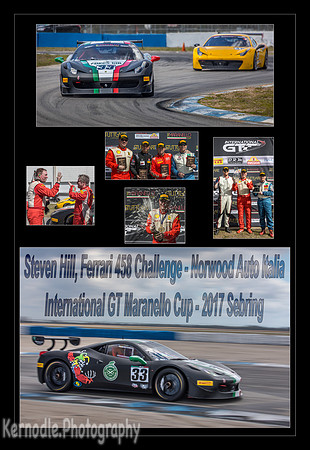 Steven Hill, Ferrari 458 Challenge - Norwood Auto Italia