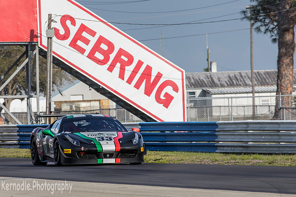 Steven Hill, Ferrari 458 Challenge - Norwood Auto Italia