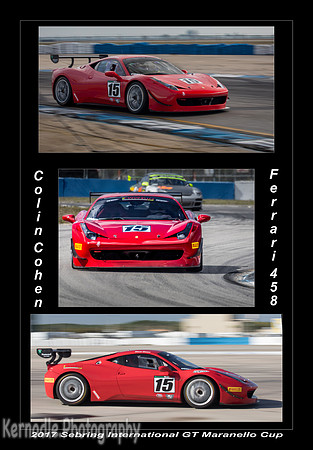Colin Cohen, Ferrari 458 Challenge - Norwood Auto Italia