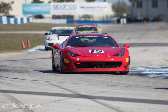 Colin Cohen, Ferrari 458 Challenge - Norwood Auto Italia