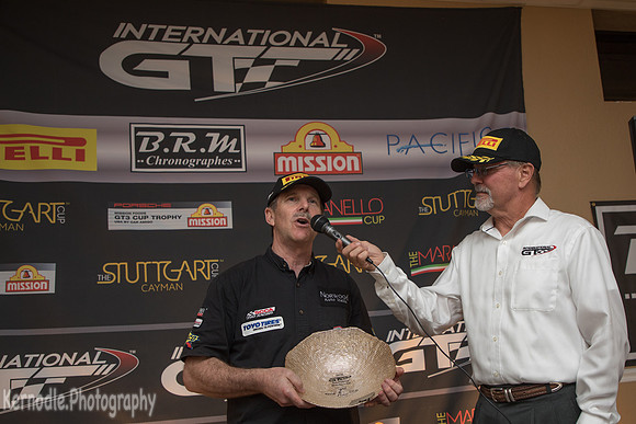 Awards Reception honoring 2016 IGT Champions at the Sebring Gall