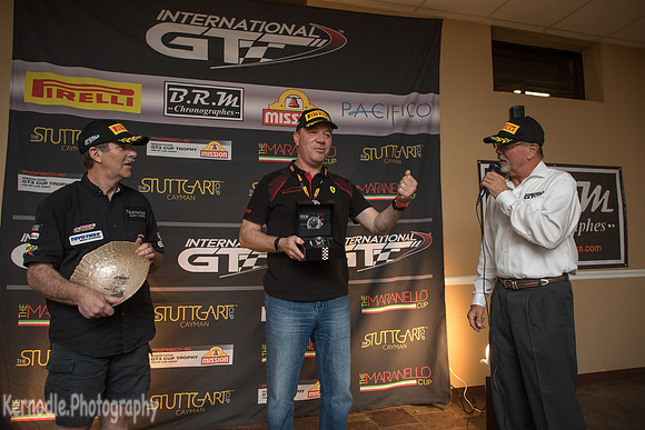 Awards Reception honoring 2016 IGT Champions at the Sebring Gall