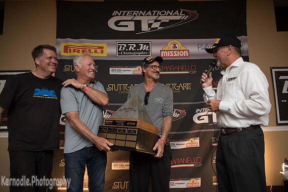 Awards Reception honoring 2016 IGT Champions at the Sebring Gall