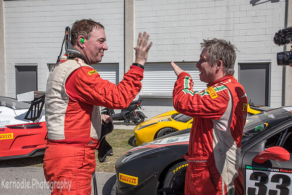 IGT Podium - 2017 Sebring Race #1