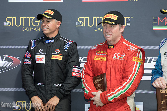 IGT Podium - 2017 Sebring Race #1