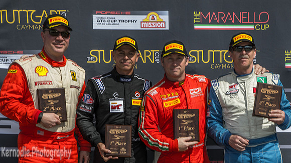 IGT Podium - 2017 Sebring Race #1