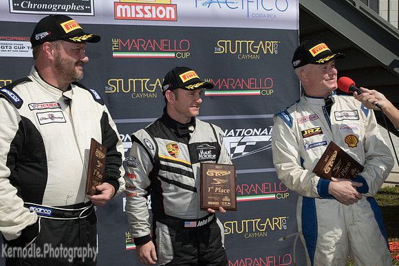 IGT Podium - 2017 Sebring Race #1