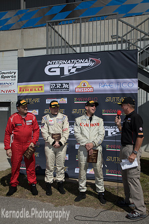 IGT Podium - 2017 Sebring Race #1