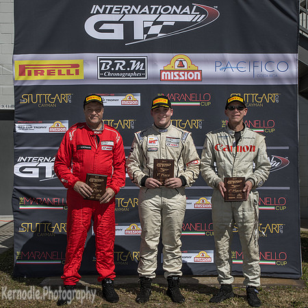 IGT Podium - 2017 Sebring Race #1