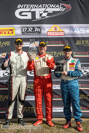 IGT Podium - 2017 Sebring Enduro