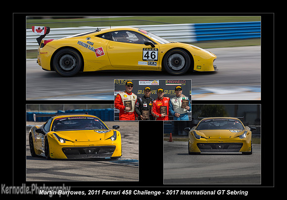 Martin Burrowes, 2011 Ferrari 458 Challenge