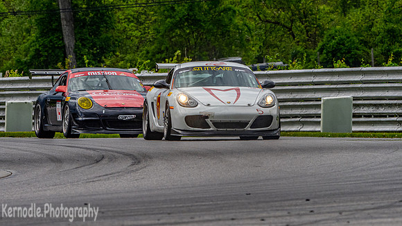 #5 John Reisman, Stuttgart Cup Cayman and #14 Michael Williams,