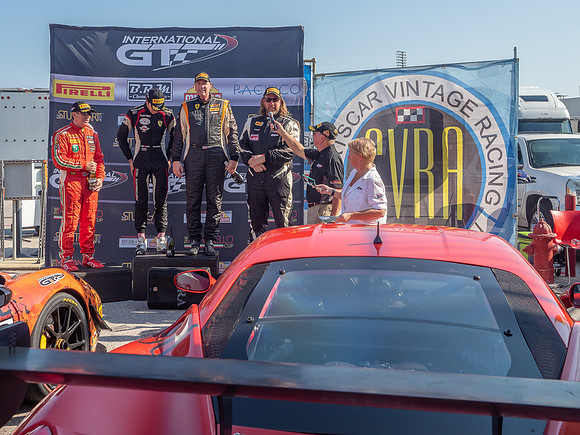 Maranello Cup Sprint #2 Podium -- Colin Cohen (2nd F458 class),
