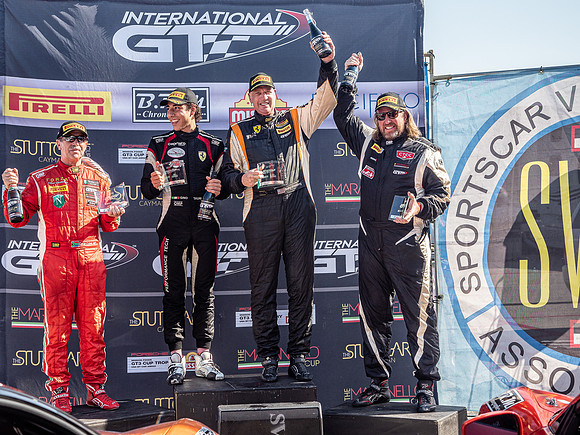 Maranello Cup Sprint #2 Podium -- Colin Cohen (2nd F458 class),
