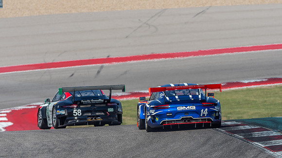#58 Mark Sandridge & #14 Brent Holden in their Mission Foods GT3