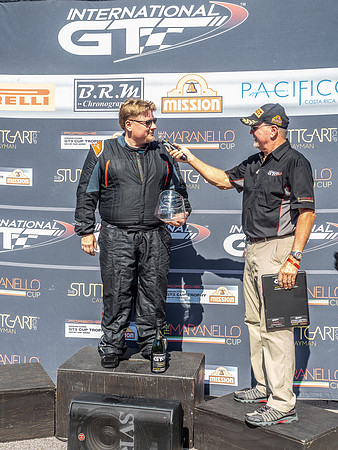 IGT Enduro podium - William Wachs 1st in Stuttgart Cup