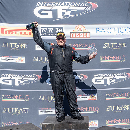 IGT Enduro podium - William Wachs 1st in Stuttgart Cup